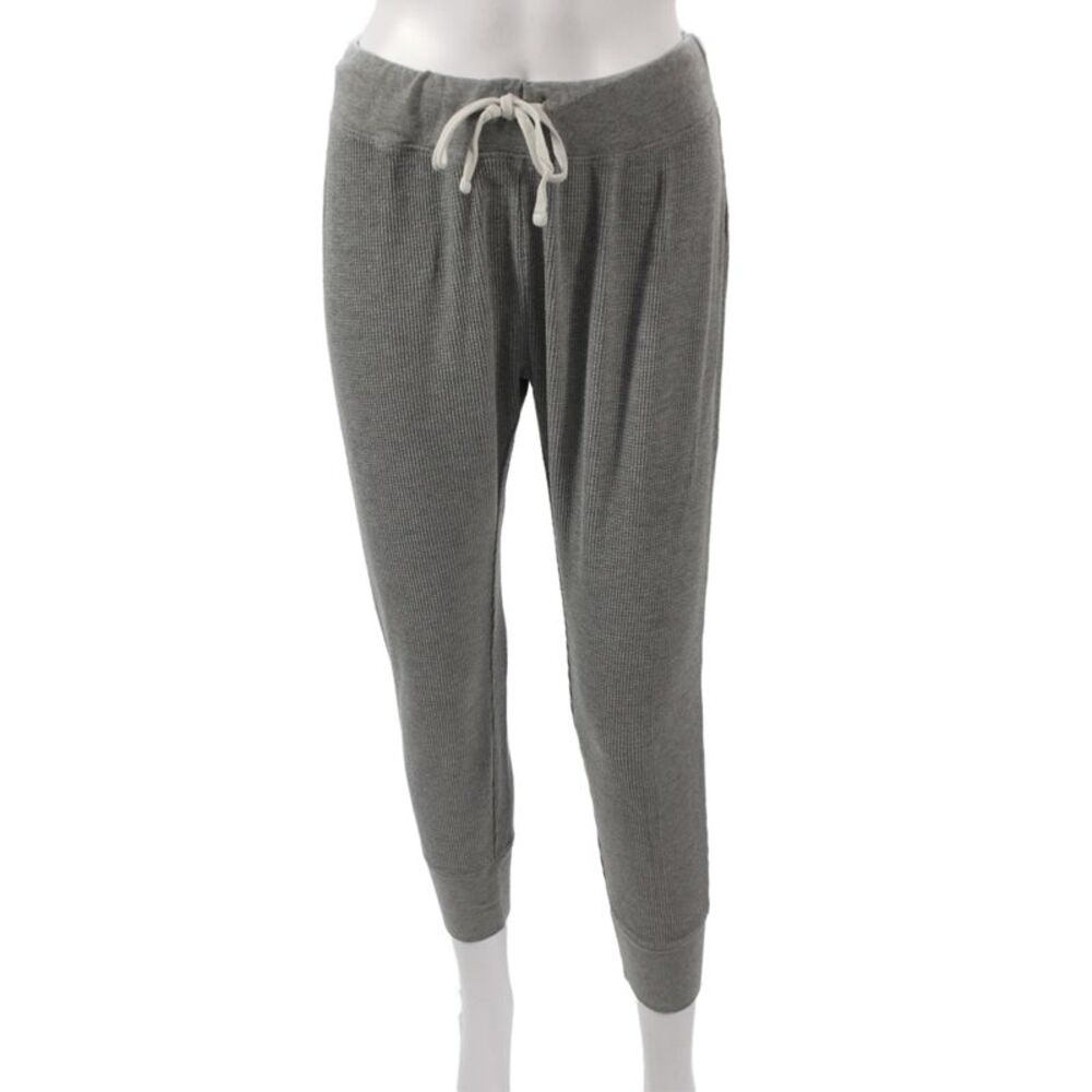 WSLY Women Jogger Pants Gray Drawstring Athleisure Size M